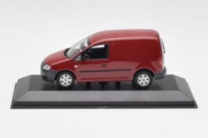 Volkswagen Caddy 2K Temno Rdeč Minichamps 1:43 CADDY004 Kovina