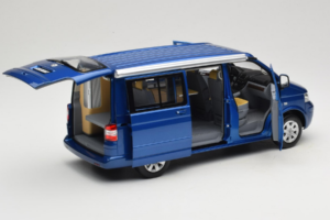 Volkswagen California T4 Ravenna Blue Metallic Norev 1:18 188607 Kovina – slika 2 od 8