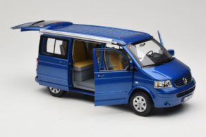 Volkswagen California T4 Ravenna Blue Metallic Norev 1:18 188607 Kovina – slika 5 od 8