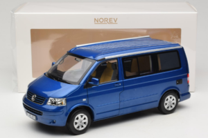 Volkswagen California T4 Ravenna Blue Metallic Norev 1:18 188607 Kovina – slika 8 od 8