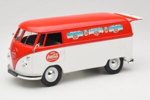 Volkswagen T1 Combi Coca-Cola Solido 1:18 9512 Kovina – slika 2 od 8