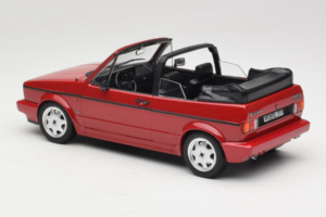Volkswagen Golf Mk1 Kabriolet Rdeč Norev 1:18 188626 Kovina – slika 5 od 6