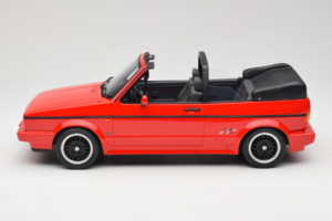 Volkswagen Golf Mk1 Kabriolet Sportline Rdeč Otto 1:12 G095 Smola – slika 3 od 6