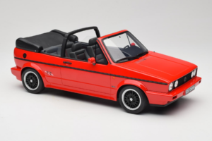 Volkswagen Golf Mk1 Kabriolet Sportline Rdeč Otto 1:12 G095 Smola – slika 4 od 6