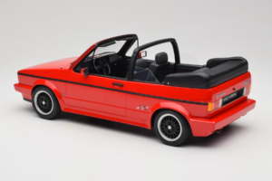 Volkswagen Golf Mk1 Kabriolet Sportline Rdeč Otto 1:12 G095 Smola – slika 5 od 6
