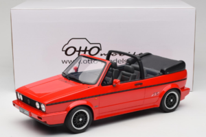 Volkswagen Golf Mk1 Kabriolet Sportline Rdeč Otto 1:12 G095 Smola – slika 6 od 6
