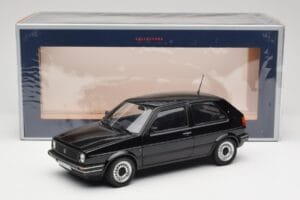 Volkswagen Golf CL Mk2 Črn Norev 1:18 188554 Kovina – slika 8 od 8