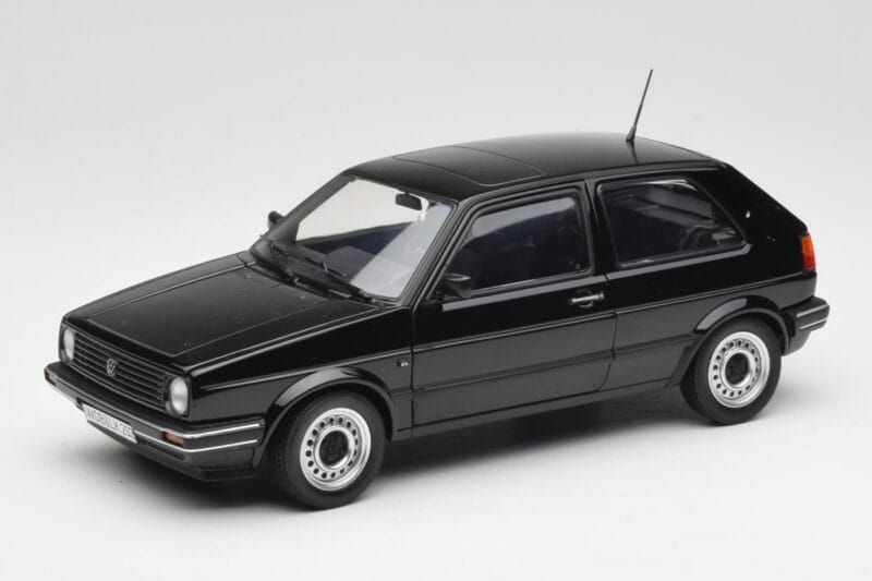 Volkswagen Golf CL Mk2 Črn Norev 1:18 188554 Kovina
