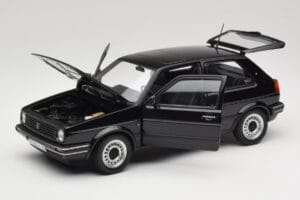 Volkswagen Golf CL Mk2 Črn Norev 1:18 188554 Kovina – slika 2 od 8