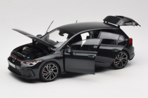 Volkswagen Golf GTI Mk8 Črn Metallic Norev 1:18 188591 Kovina – slika 2 od 8