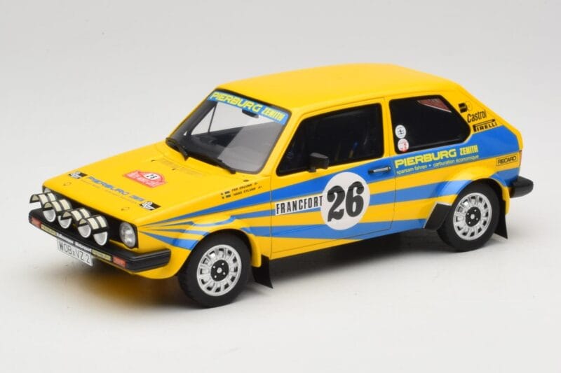 Volkswagen Golf GTI Mk1 Group 2 #26 P. Eklund / H-O. Hansson Volkswagen Motorsport Rally Monte Carlo 1980 Otto 1:18 OT1162 Sm