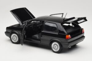 Volkswagen Golf GTI Mk2 Črn Norev 1:18 188444 Kovina – slika 5 od 8