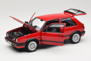 Volkswagen Golf GTI Mk2 Rdeč Norev 1:18 188438 Kovina – slika 2 od 8