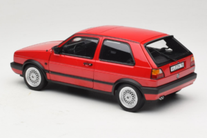 Volkswagen Golf GTI Mk2 Rdeč Norev 1:18 188438 Kovina – slika 7 od 8