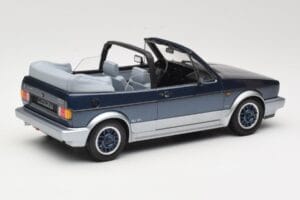Volkswagen Golf Mk1 Kabriolet Bel Air Blue Metallic Norev 1:18 188404 Kovina – slika 2 od 6
