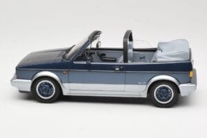 Volkswagen Golf Mk1 Kabriolet Bel Air Blue Metallic Norev 1:18 188404 Kovina – slika 3 od 6