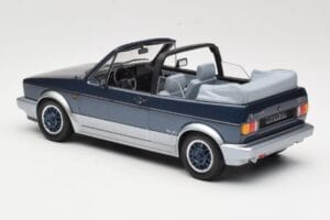 Volkswagen Golf Mk1 Kabriolet Bel Air Blue Metallic Norev 1:18 188404 Kovina – slika 5 od 6