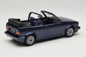 Volkswagen Golf Mk1 Kabriolet Quartett Inca Blue Norev 1:18 188628 Kovina – slika 2 od 6