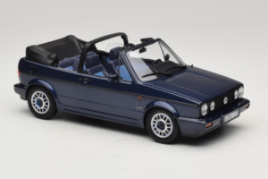 Volkswagen Golf Mk1 Kabriolet Quartett Inca Blue Norev 1:18 188628 Kovina – slika 4 od 6