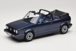 Volkswagen Golf Mk1 Kabriolet Quartett Inca Blue Norev 1:18 188628 Kovina