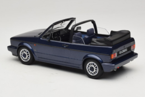 Volkswagen Golf Mk1 Kabriolet Quartett Inca Blue Norev 1:18 188628 Kovina – slika 5 od 6