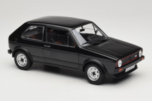 Volkswagen Golf Mk1 GTI Črn Norev 1:18 188487 Kovina – slika 6 od 8