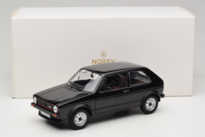 Volkswagen Golf Mk1 GTI Črn Norev 1:18 188487 Kovina – slika 8 od 8