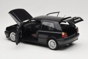 Volkswagen Golf Mk3 GTI Black Metallic Norev 1:18 188415 Kovina – slika 5 od 8