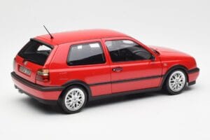 Volkswagen Golf Mk3 GTI Flash Red Norev 1:18 188418 Kovina – slika 3 od 8