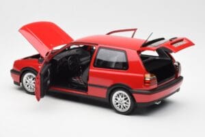 Volkswagen Golf Mk3 GTI Flash Red Norev 1:18 188418 Kovina – slika 5 od 8