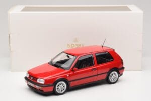 Volkswagen Golf Mk3 GTI Flash Red Norev 1:18 188418 Kovina – slika 8 od 8