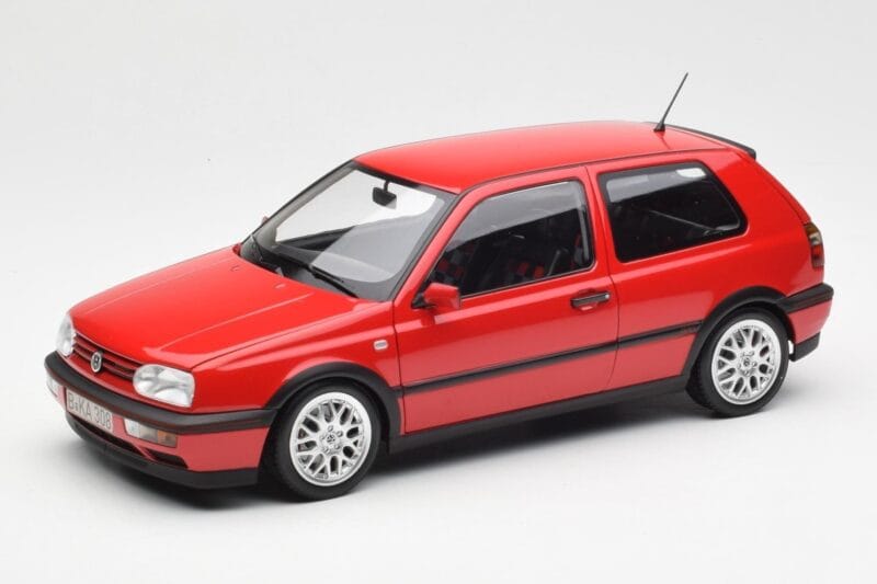 Volkswagen Golf Mk3 GTI Flash Red Norev 1:18 188418 Kovina