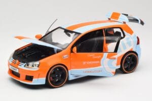 Volkswagen Golf Mk5 Zender Gulf Norev 1:18 188454 Kovina – slika 2 od 8