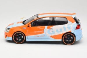 Volkswagen Golf Mk5 Zender Gulf Norev 1:18 188454 Kovina – slika 4 od 8