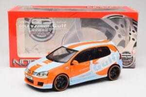 Volkswagen Golf Mk5 Zender Gulf Norev 1:18 188454 Kovina – slika 8 od 8
