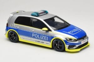 Volkswagen Golf Mk7 R Oettinger Policija Siv Otto 1:18 OT1117 Smola – slika 4 od 6