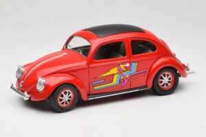 Volkswagen Hrošč Rdeč Solido 1:18 8306 Kovina
