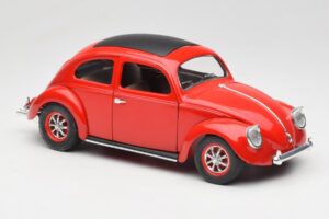 Volkswagen Hrošč Rdeč Solido 1:18 8306 Kovina – slika 6 od 8