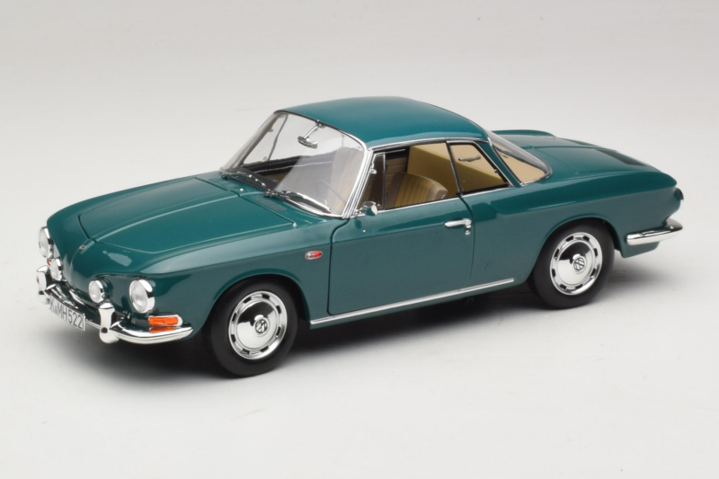 Volkswagen Karmann Ghia 1500 Zelen Norev 1:18 188648 Kovina