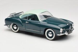 Volkswagen Karmann Ghia Modra Solido 1:18 8061 Kovina – slika 6 od 8