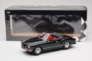 Volkswagen Karmann Ghia Kabriolet Črn Minichamps 1:18 155054031 Kovina – slika 6 od 6