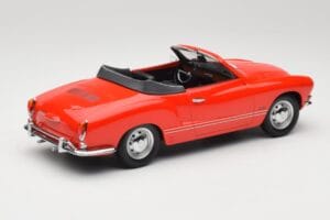 Volkswagen Karmann Ghia Kabriolet Rdeč Minichamps 1:18 155054030 Kovina – slika 2 od 6