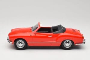 Volkswagen Karmann Ghia Kabriolet Rdeč Minichamps 1:18 155054030 Kovina – slika 3 od 6