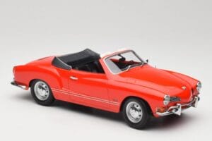 Volkswagen Karmann Ghia Kabriolet Rdeč Minichamps 1:18 155054030 Kovina – slika 4 od 6