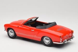 Volkswagen Karmann Ghia Kabriolet Rdeč Minichamps 1:18 155054030 Kovina – slika 5 od 6