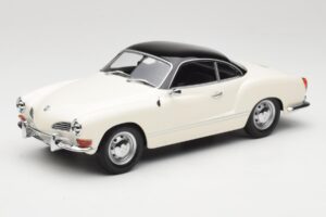Volkswagen Karmann Ghia Kremast Črn Minichamps 1:18 155054021 Kovina