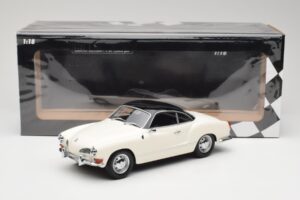 Volkswagen Karmann Ghia Kremast Črn Minichamps 1:18 155054021 Kovina – slika 6 od 6