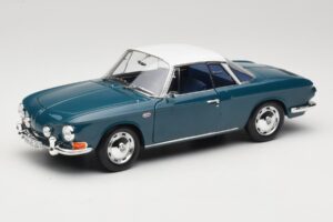 Volkswagen Karmann Ghia Type 34 1500 Sea Blue Norev 1:18 188646 Kovina