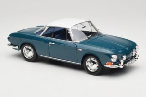 Volkswagen Karmann Ghia Type 34 1500 Sea Blue Norev 1:18 188646 Kovina – slika 6 od 8