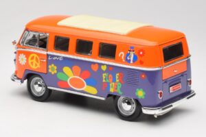 Volkswagen Microbus T1 Flower Power Road Signature 1:18 92329 Kovina – slika 7 od 8